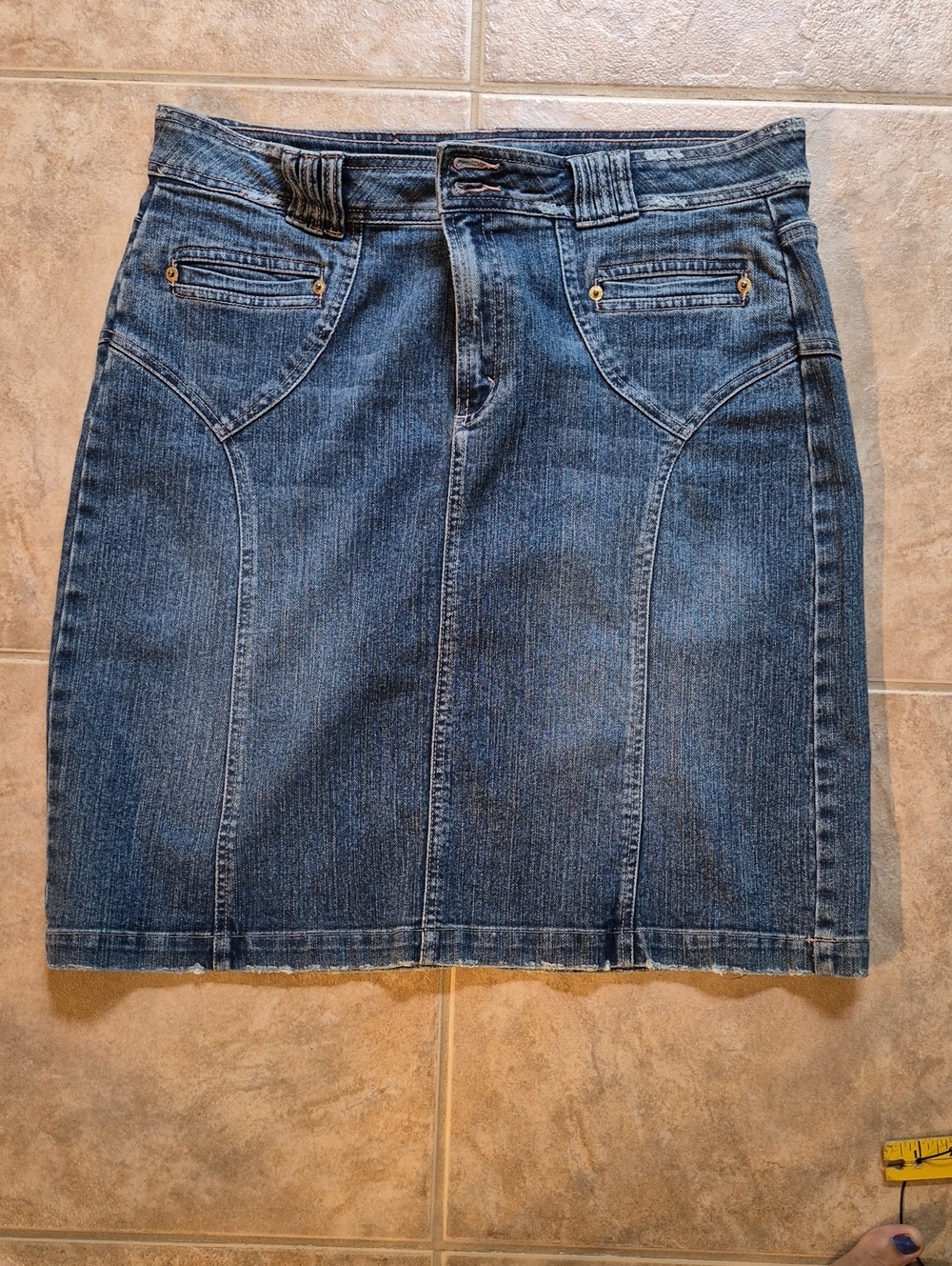 Kikit Jean Skirt